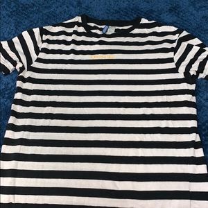 Satisfied striped shirt